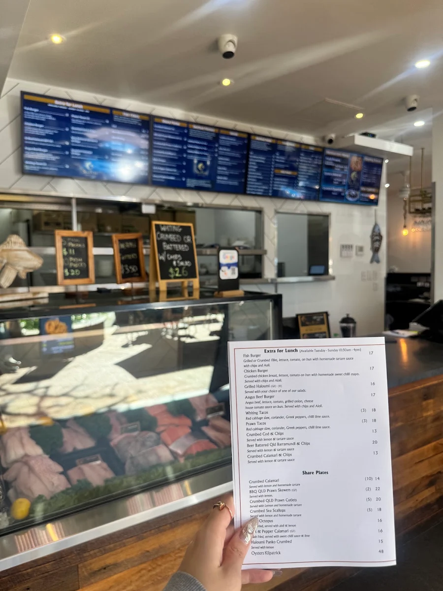 Menu, Sea Fuel Cleveland