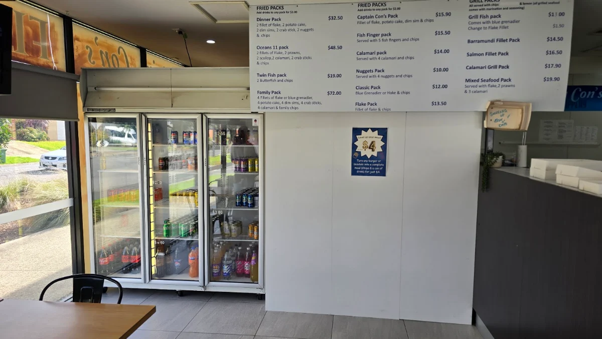 Vibe, Captain Con's Fish and Chips