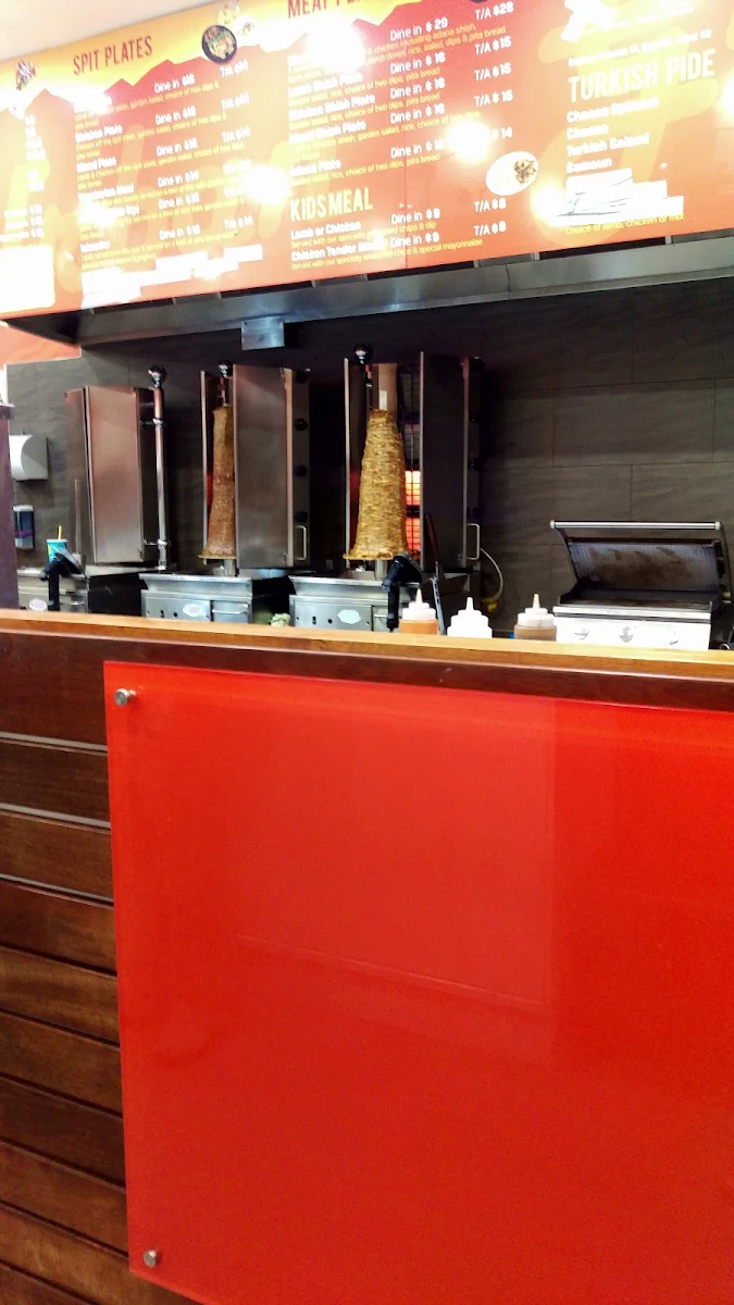 Menu, Urban Grill Kebabs