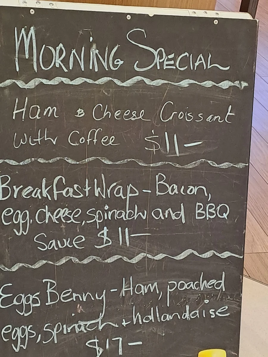 Menu, Birdcage Coffee Lounge
