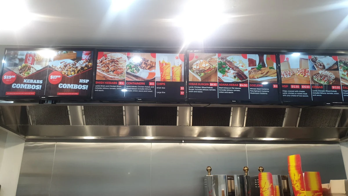 Menu, I'M Kebab Richmond