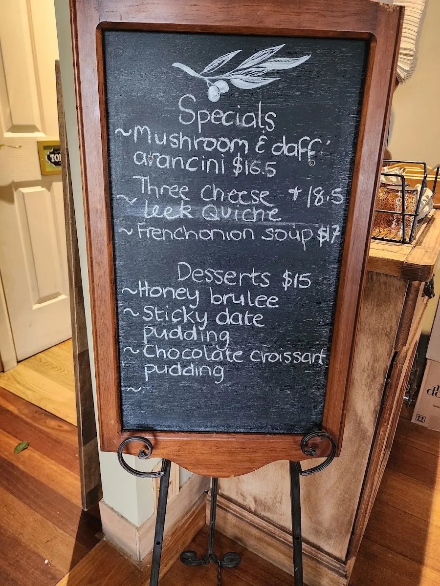 Menu, Platter Pantry
