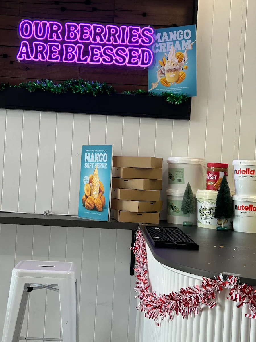 Menu, Blessed Bowls Burleigh Heads