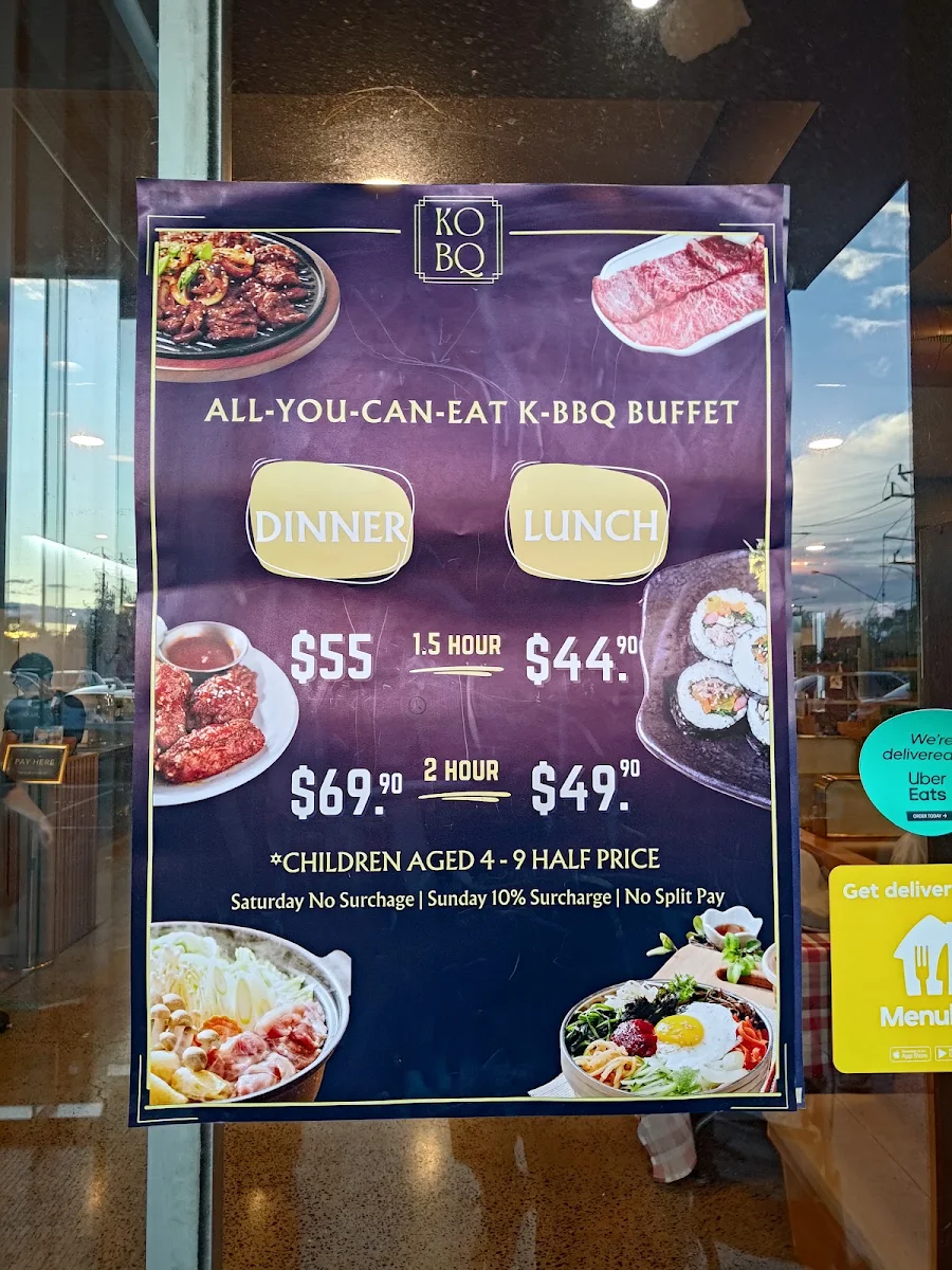 Menu, KoBQ
