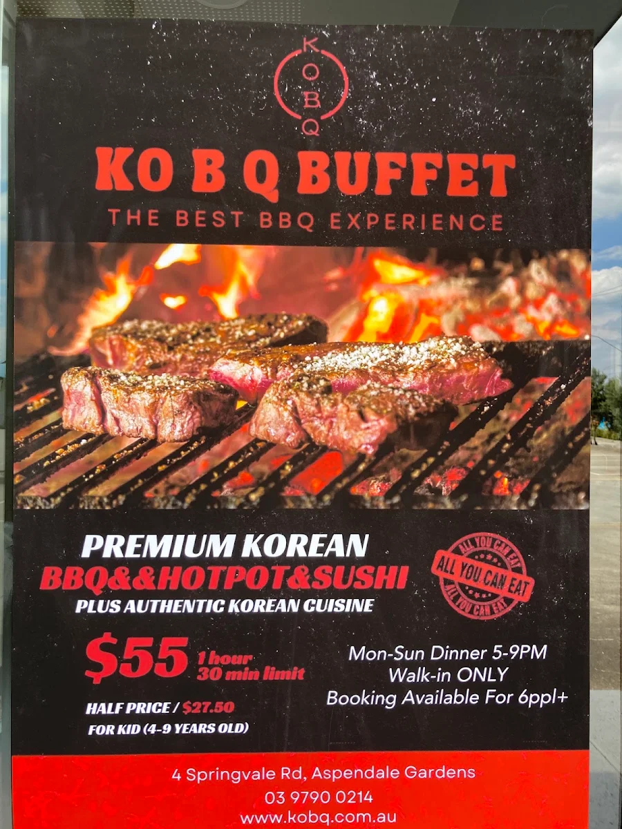 Menu, KoBQ
