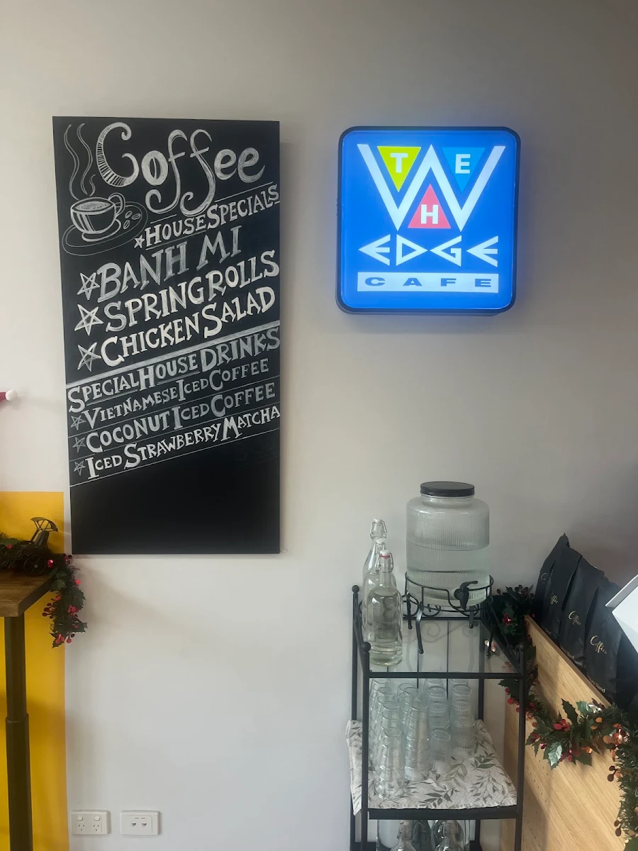 Menu, The Wedge Cafe