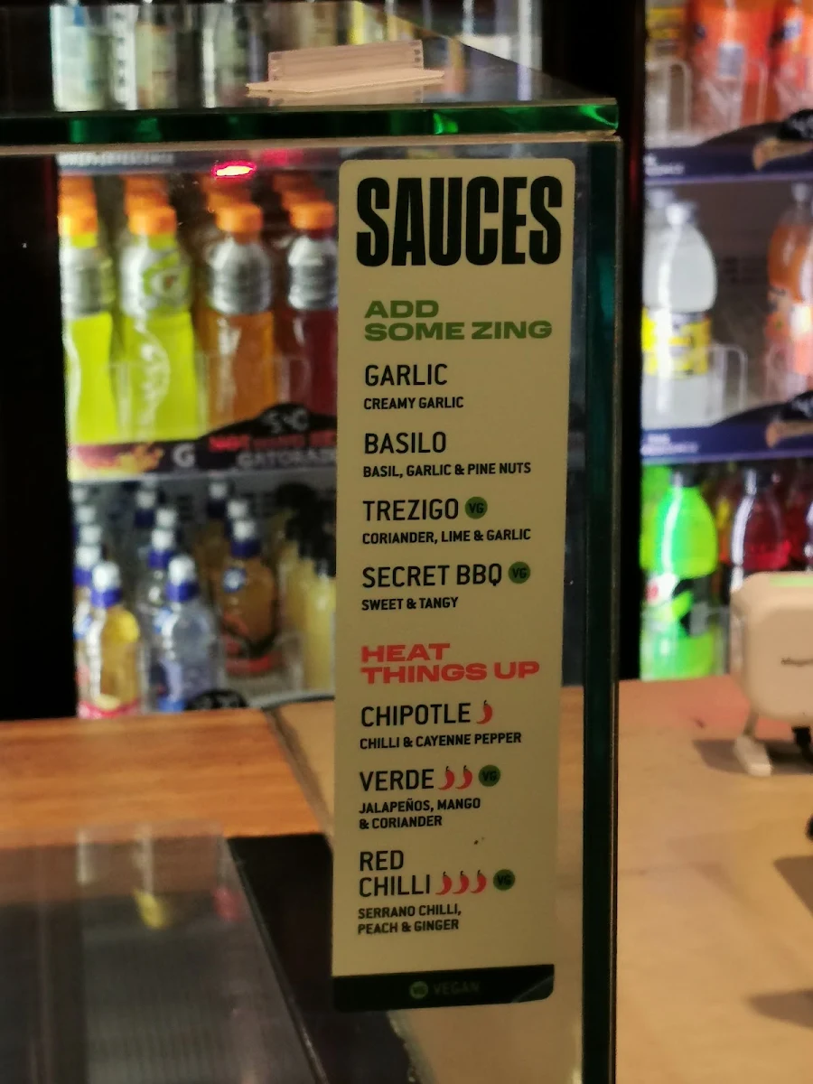 Menu, Pattysmiths Gwelup