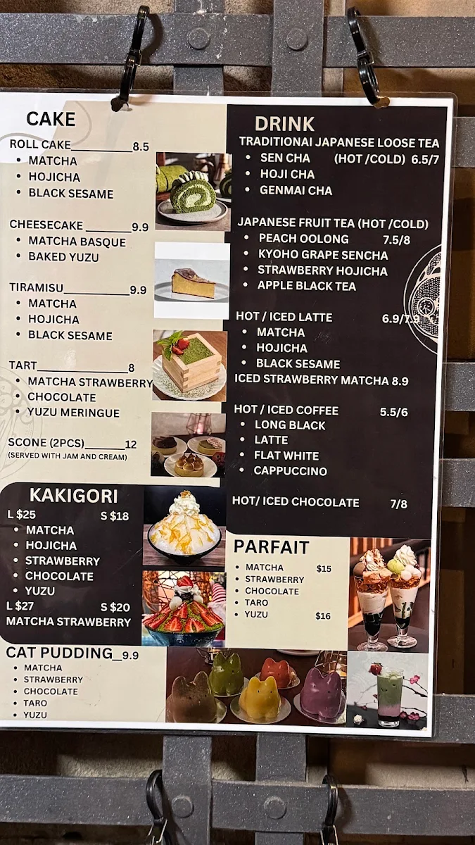 Menu, Nazimi Japanese Restaurant & Cafe