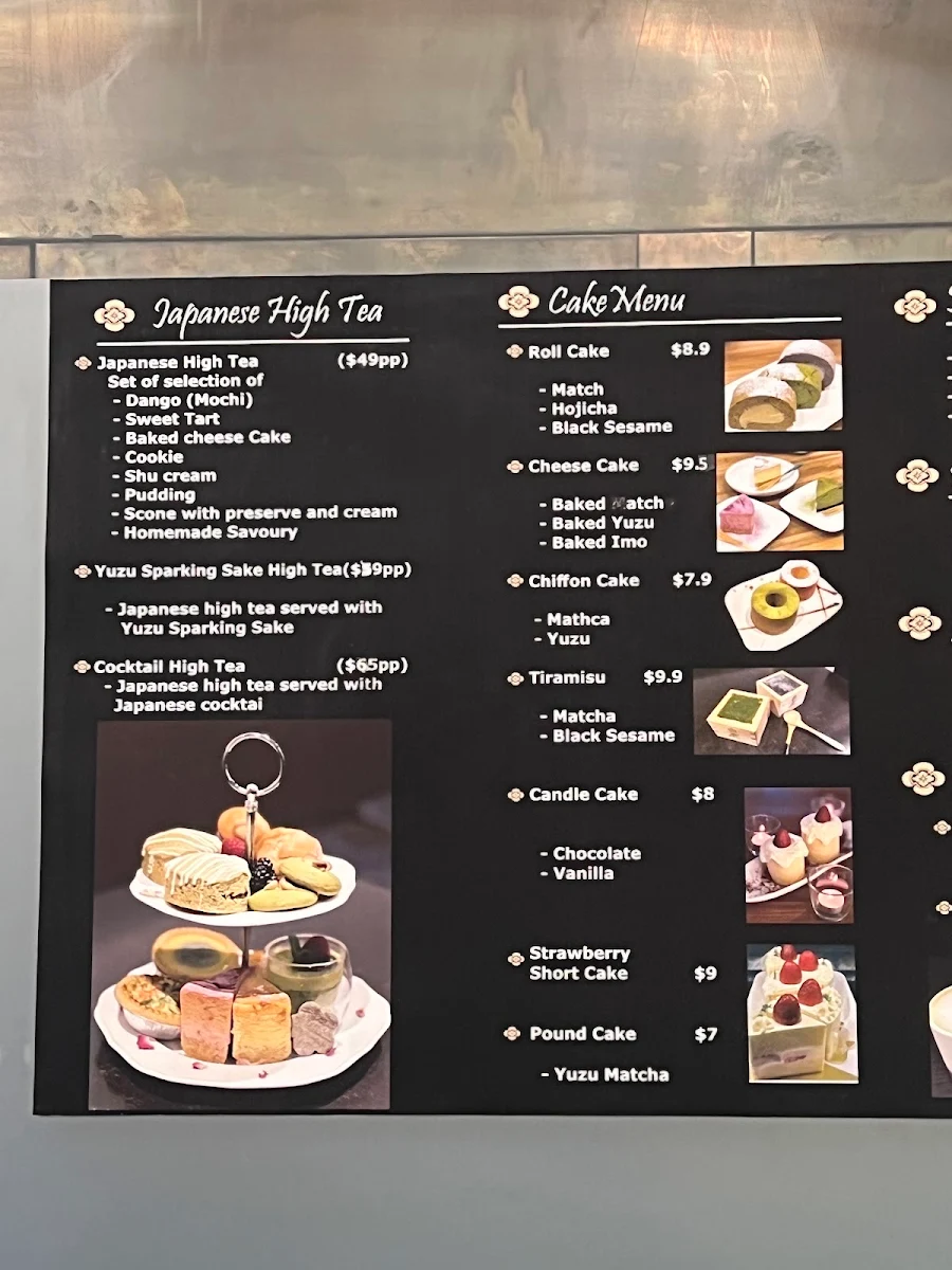 Menu, Nazimi Japanese Restaurant & Cafe
