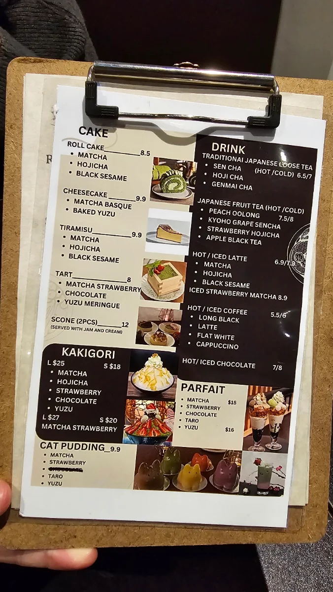 Menu, Nazimi Japanese Restaurant & Cafe