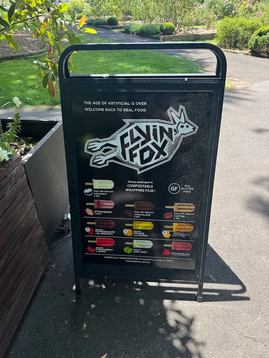 Menu, WYM | Geelong Botanic Gardens