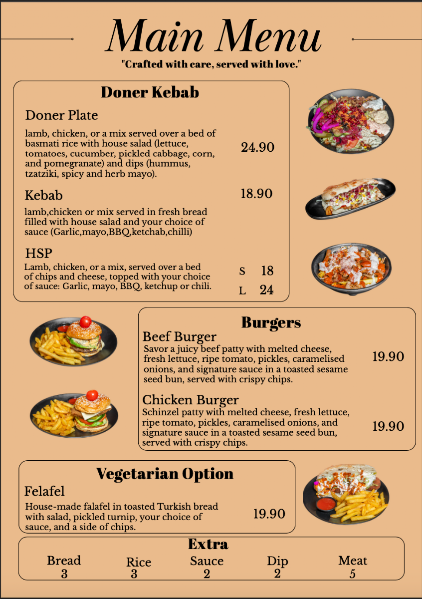 Menu, TWILIGHT CITY