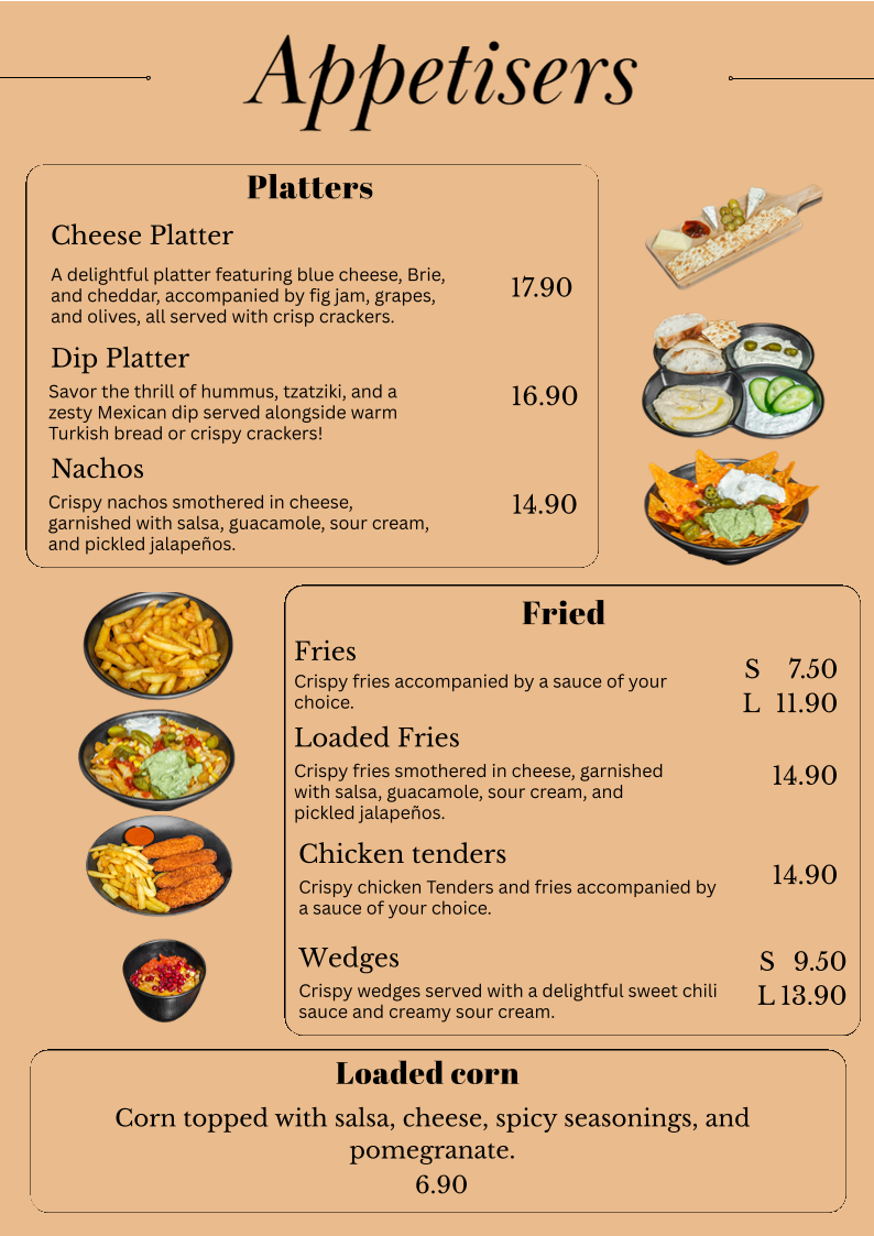 Menu, TWILIGHT CITY