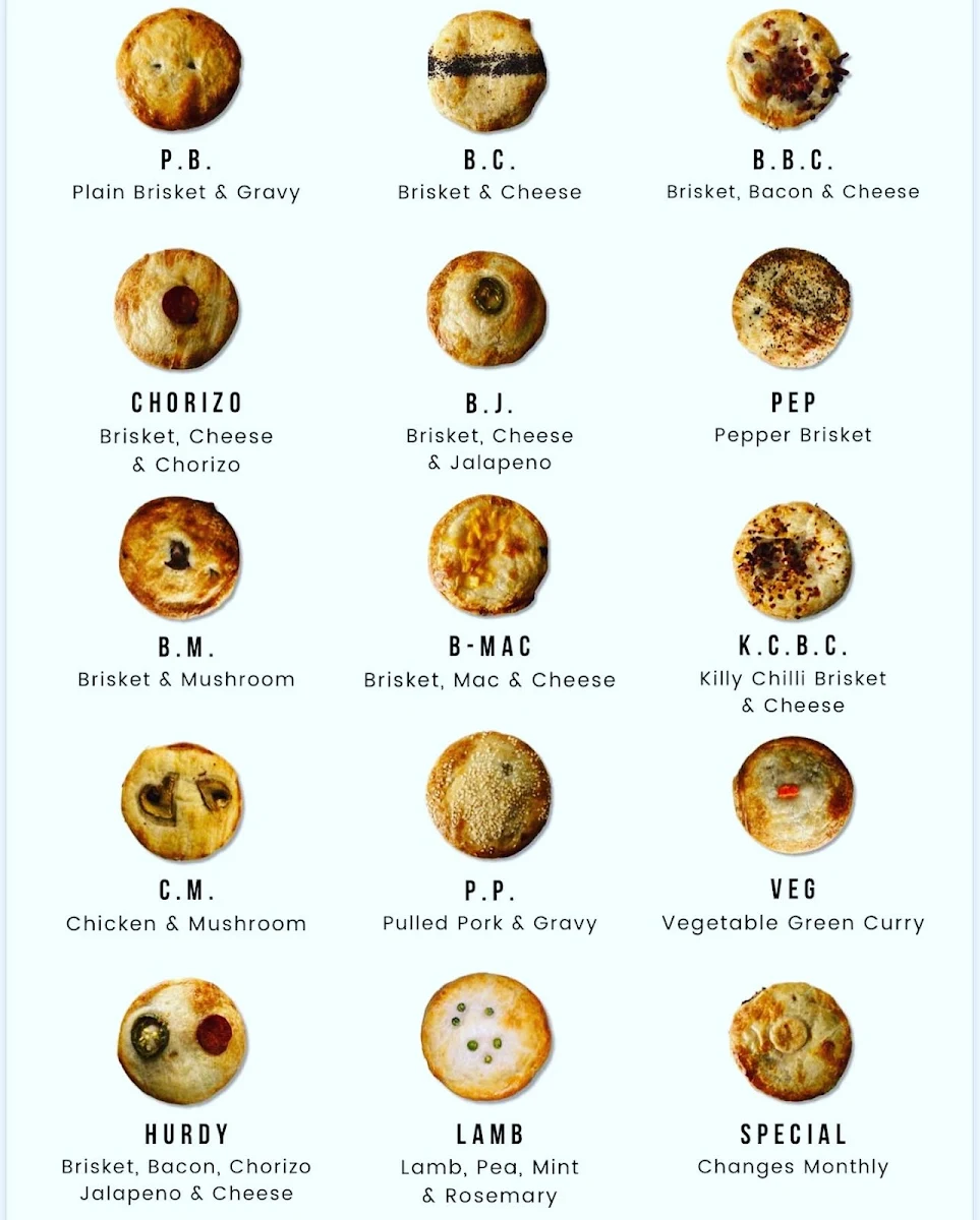 Menu, Cafe 2261