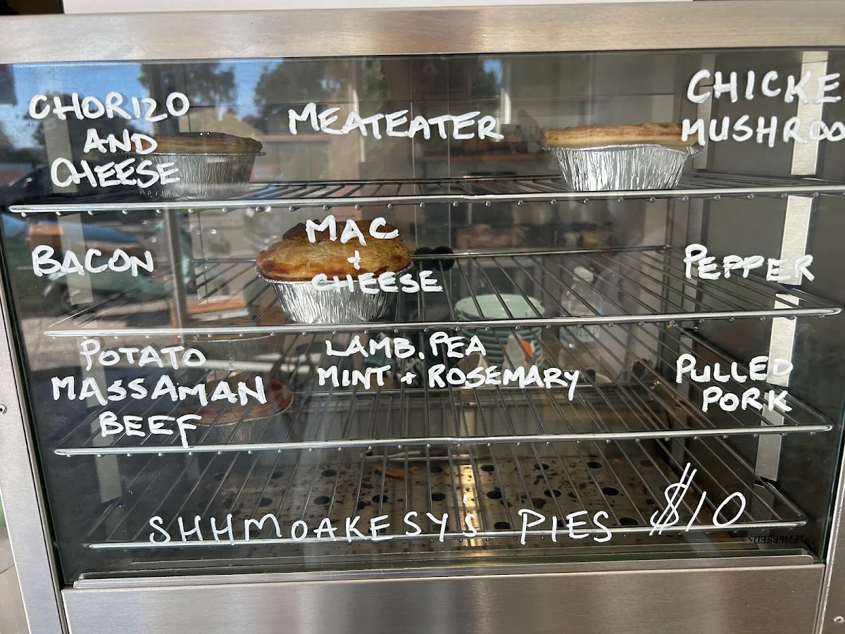 Menu, Cafe 2261