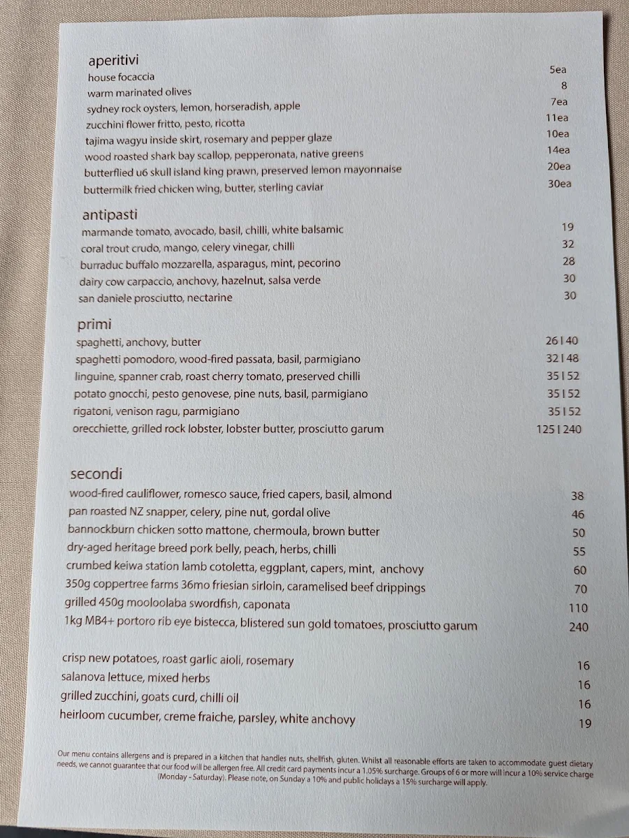 Menu, uccello