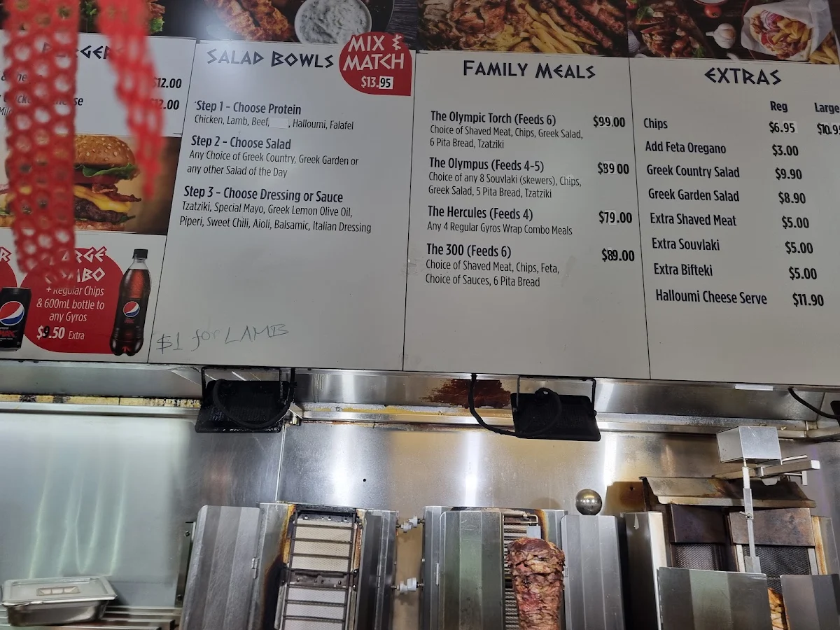 Menu, BOCCA by Frankie B's