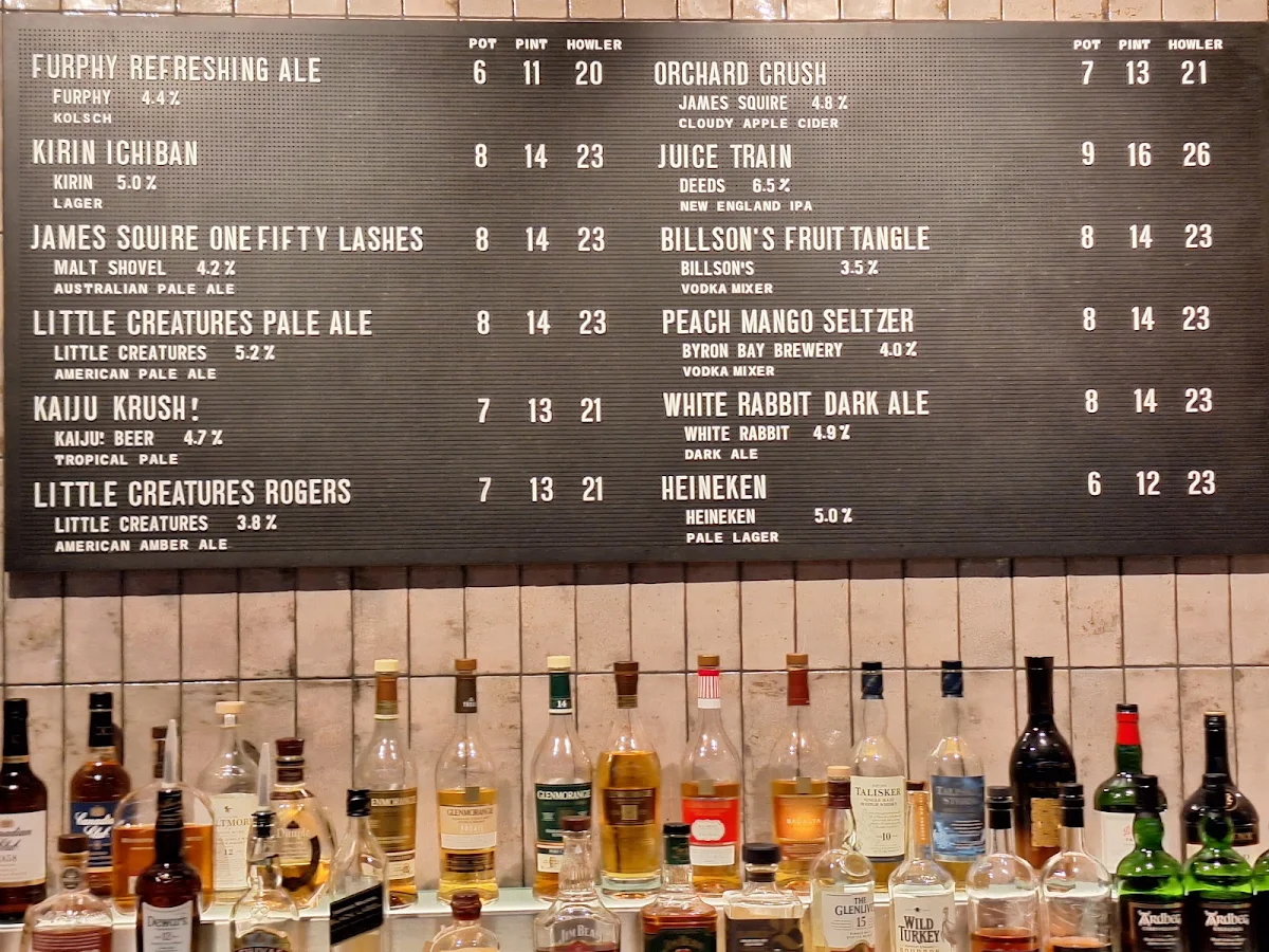 Menu, Roc's Social - M-City