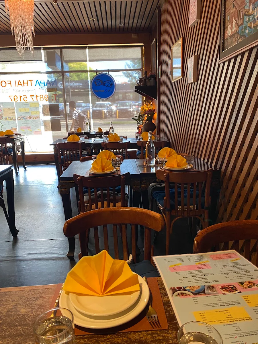 Vibe, Napa Thai Food