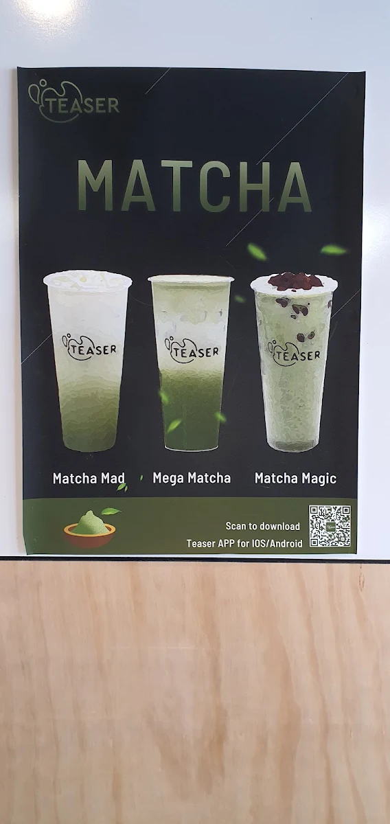 Menu, Teaser - Preston
