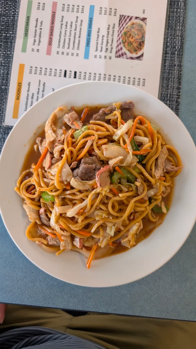 Menu, New Noodle Paradise