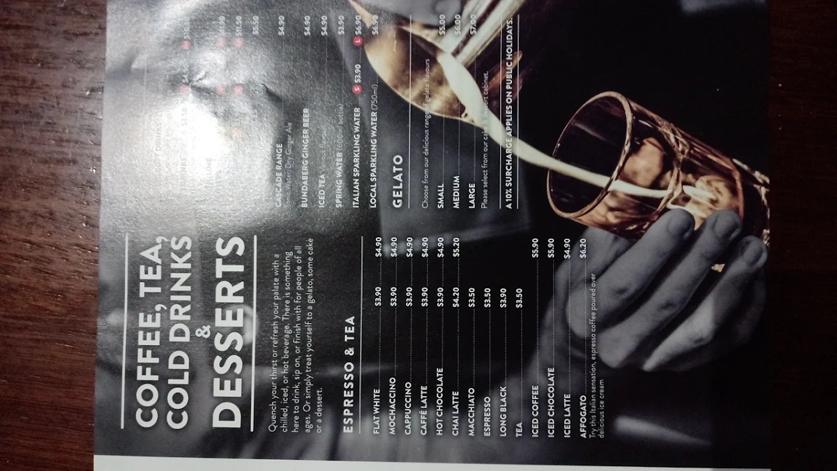 Menu, Fasta Pasta