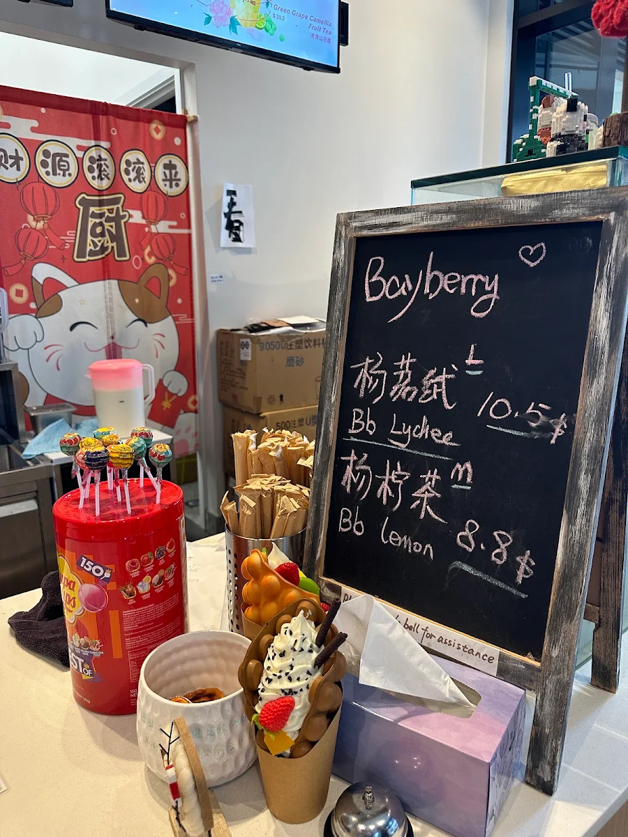 Menu, Joy Tea