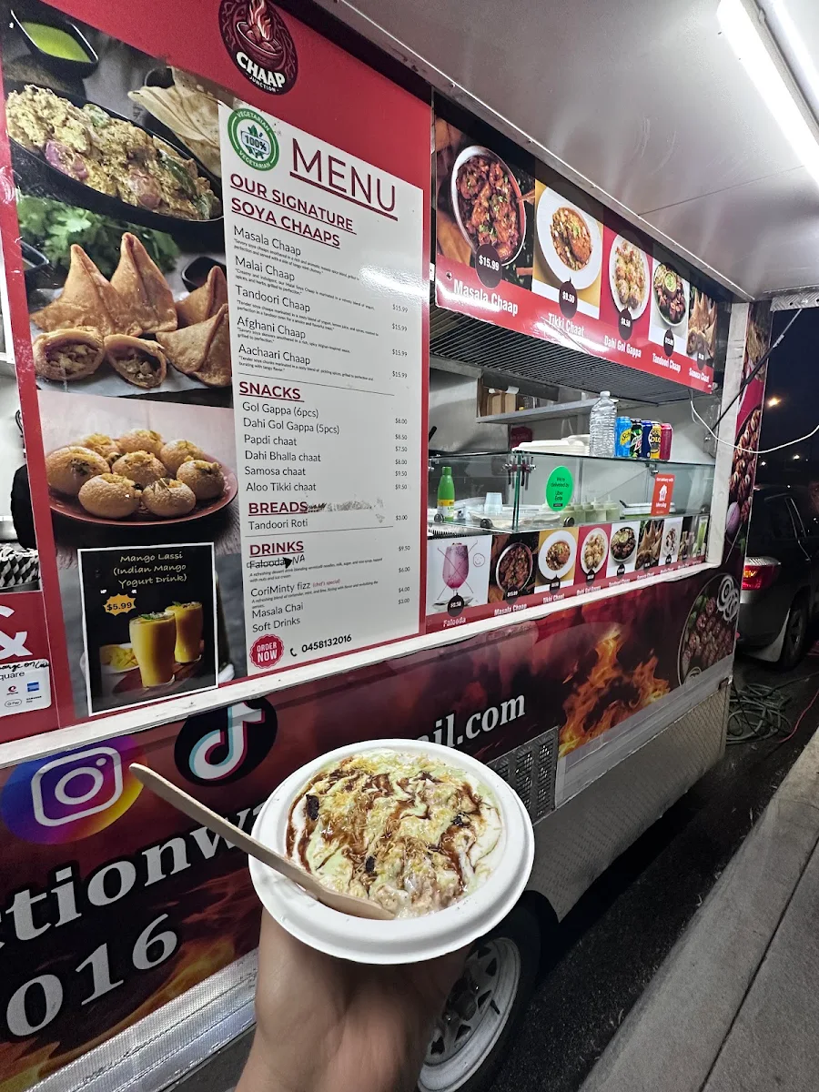 Menu, Chaap Junction