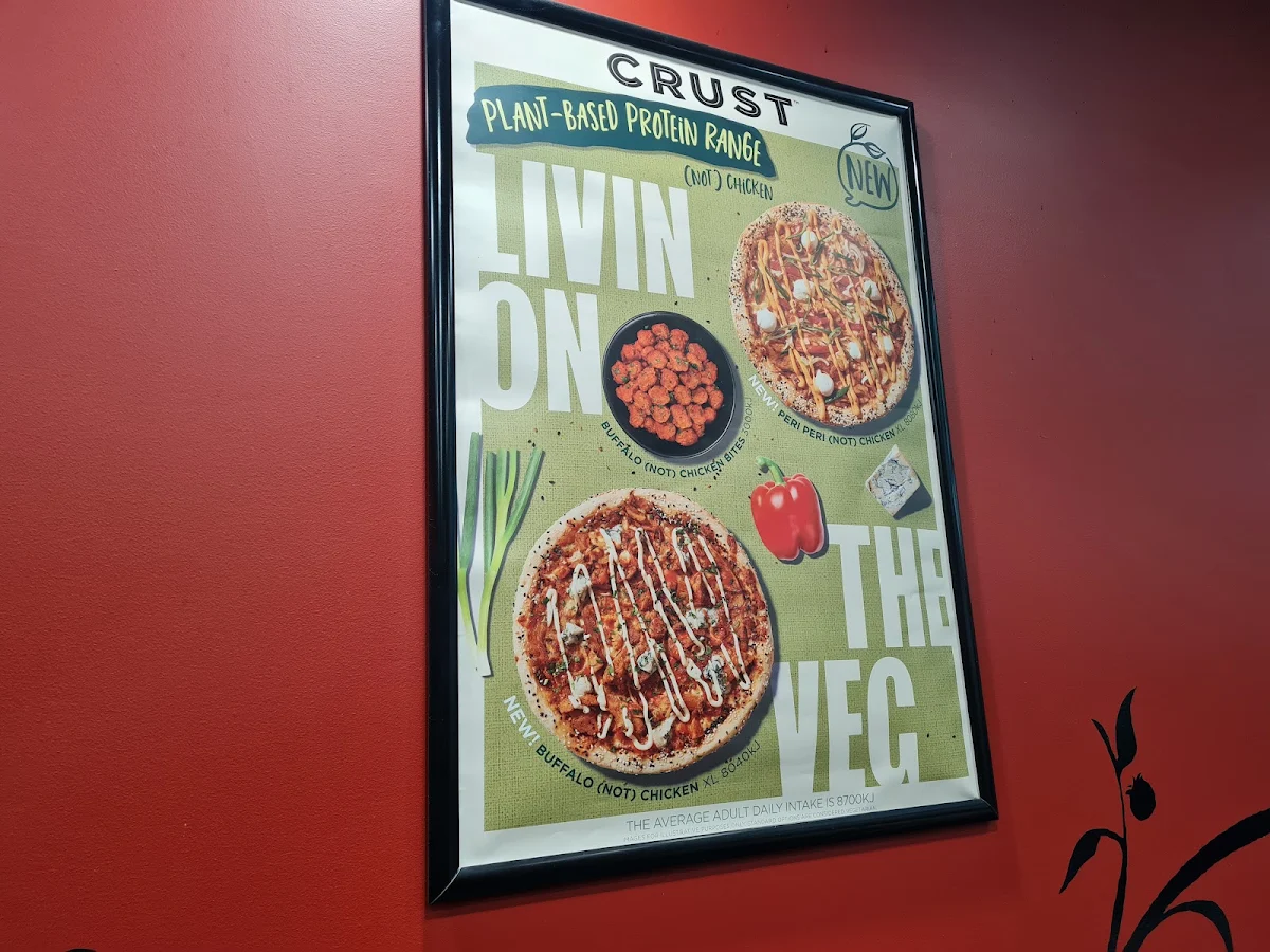 Menu, Crust Pizza St Marys