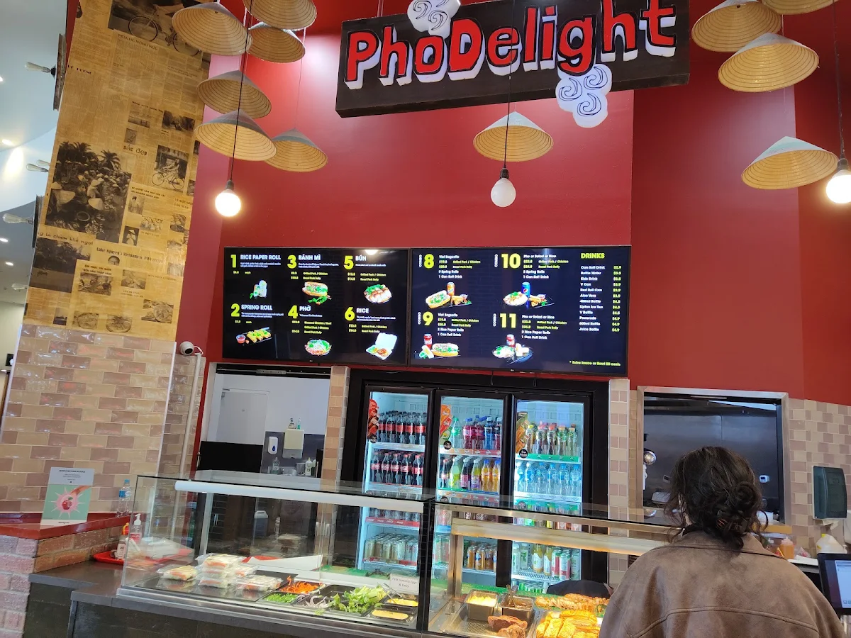 Menu, Pho Delight