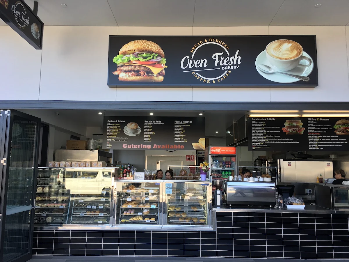Menu, Oven Fresh Bakery