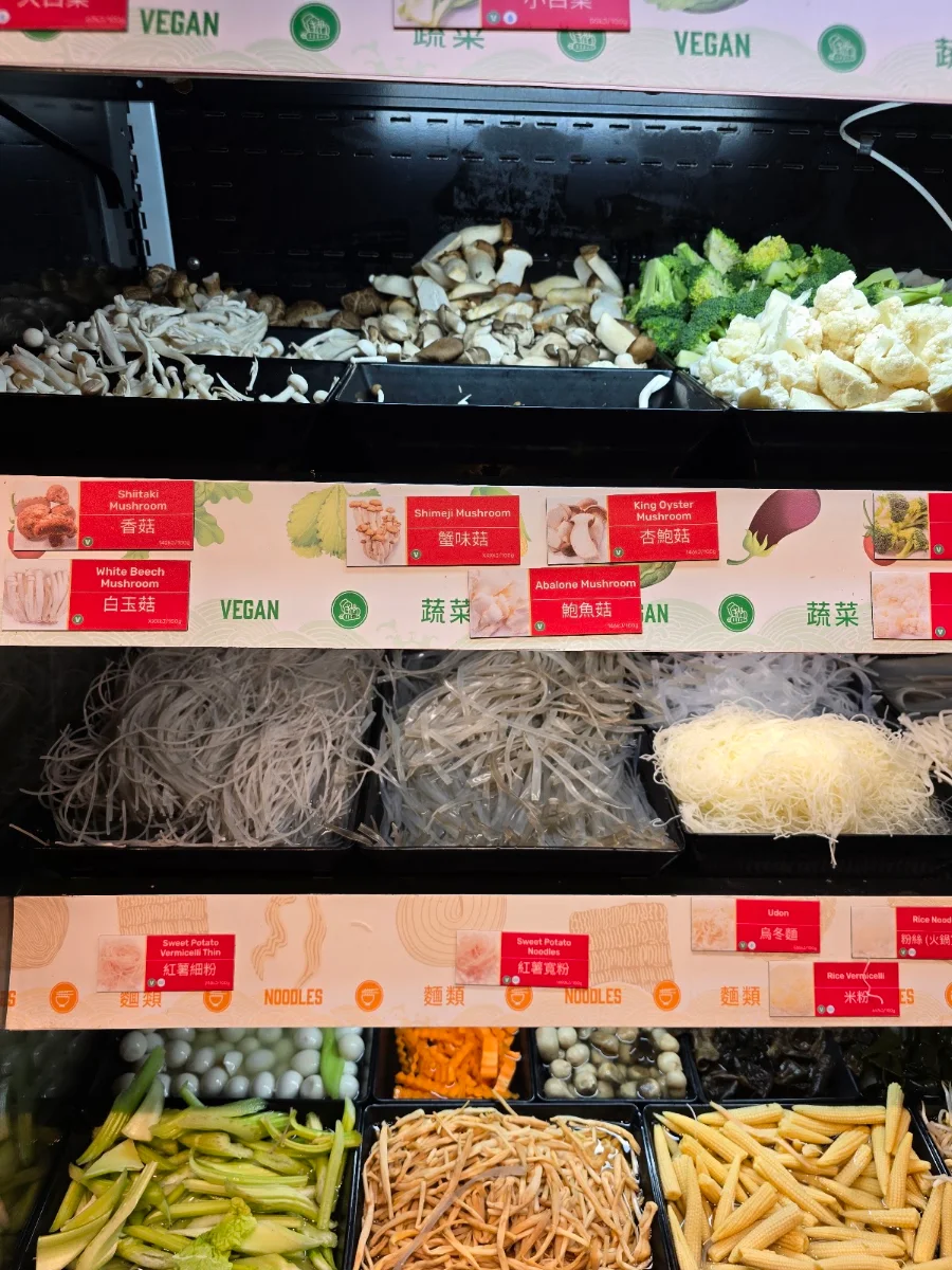 Menu, Dragon Hot Pot