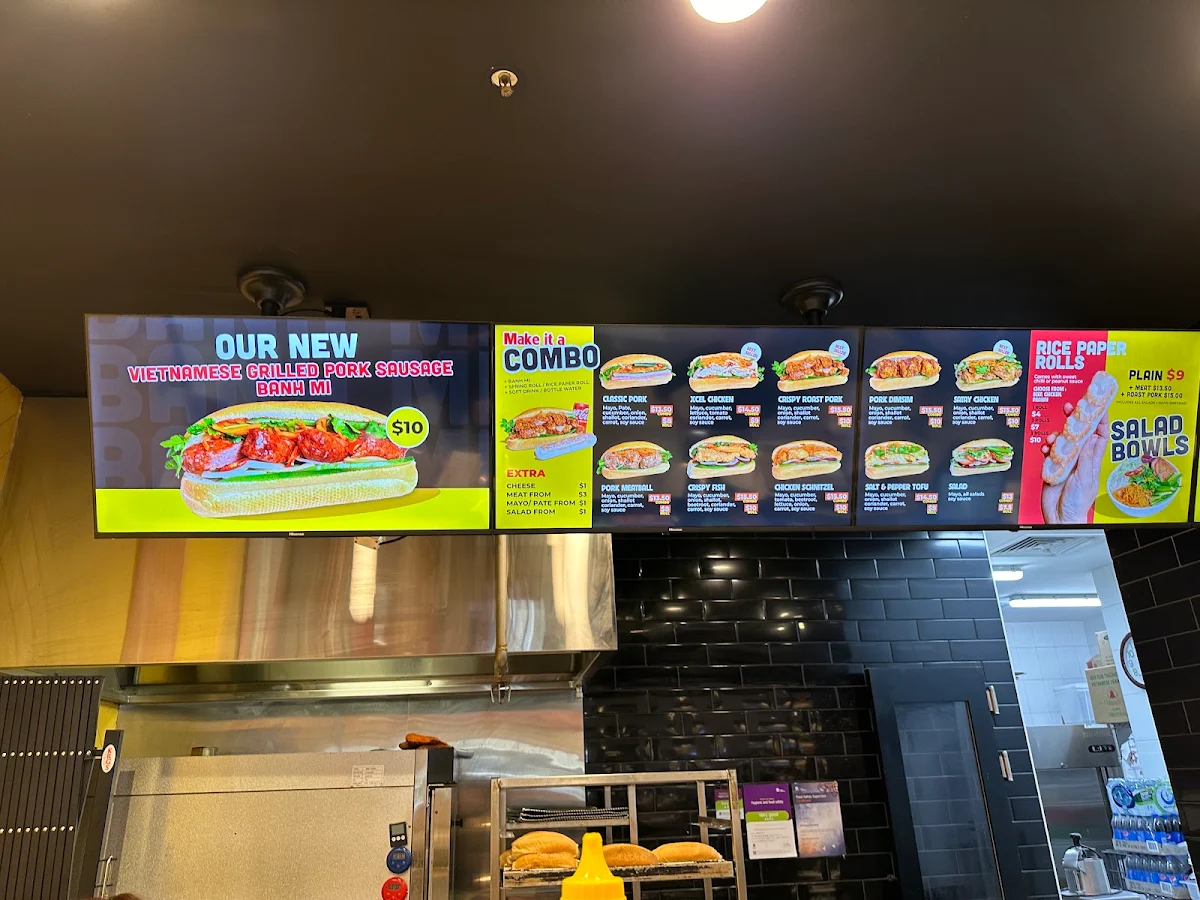 Menu, Xcell Roll