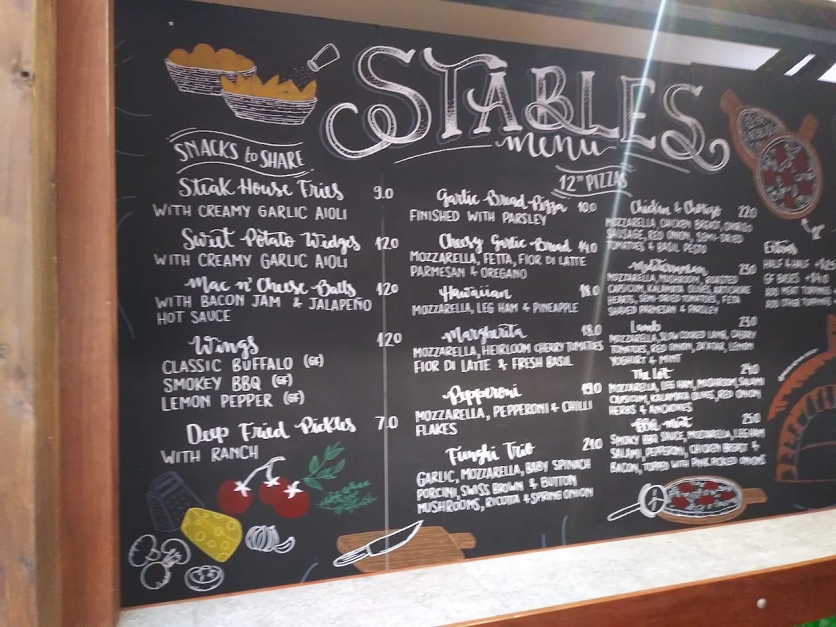 Menu, Black Bull Hotel