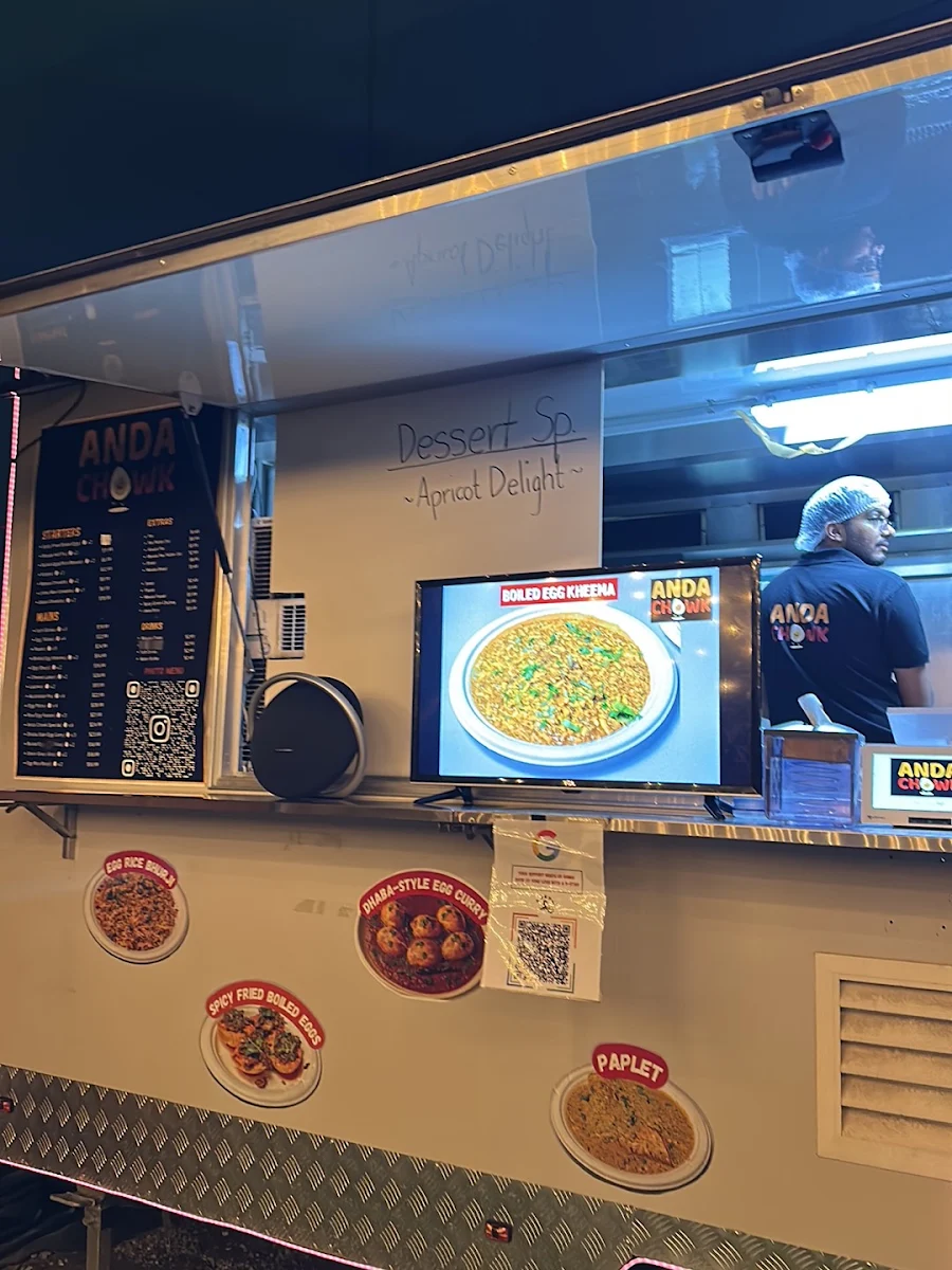 Menu, Anda Chowk