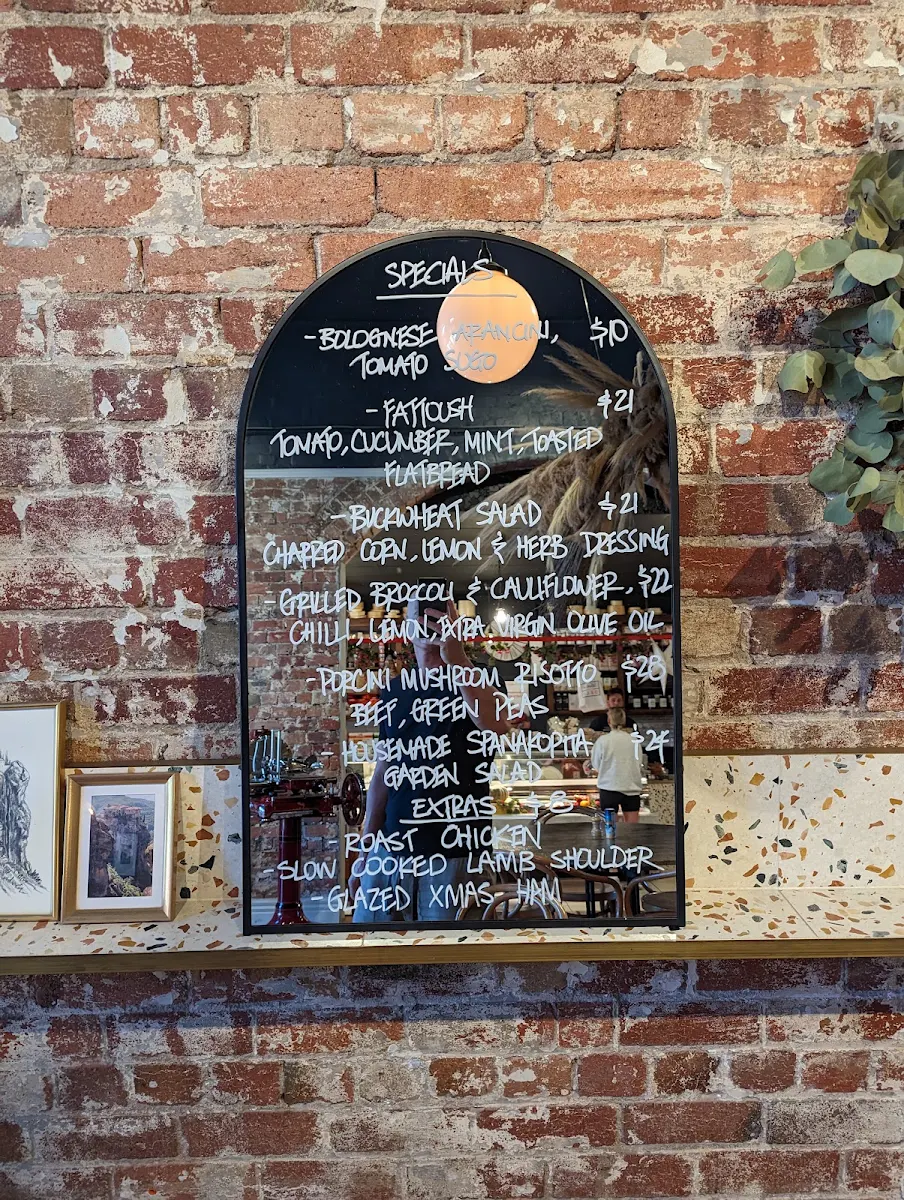 Menu, Laikon Deli