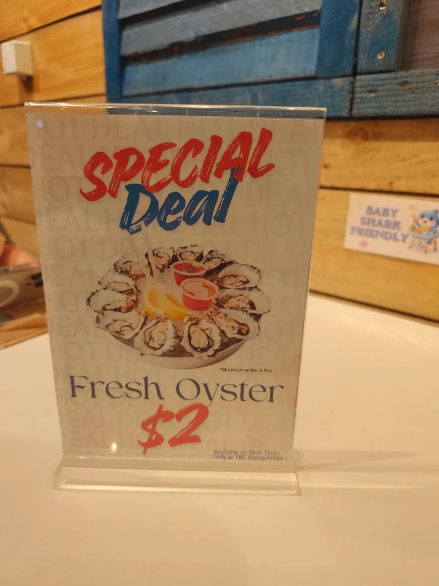 Menu, The Boiling Crab | Westfield Plenty Valley