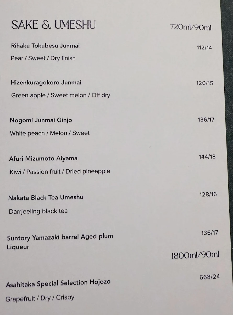 Menu, Ming Dining | Chinese Cantonese Restaurant