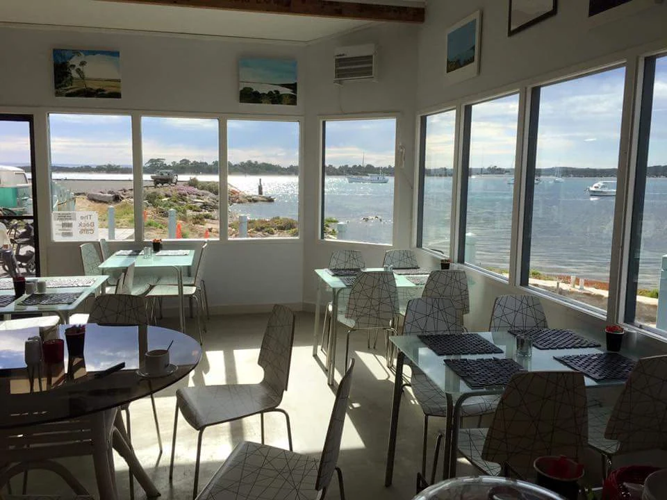 Vibe, The Deck cafe on the wharf