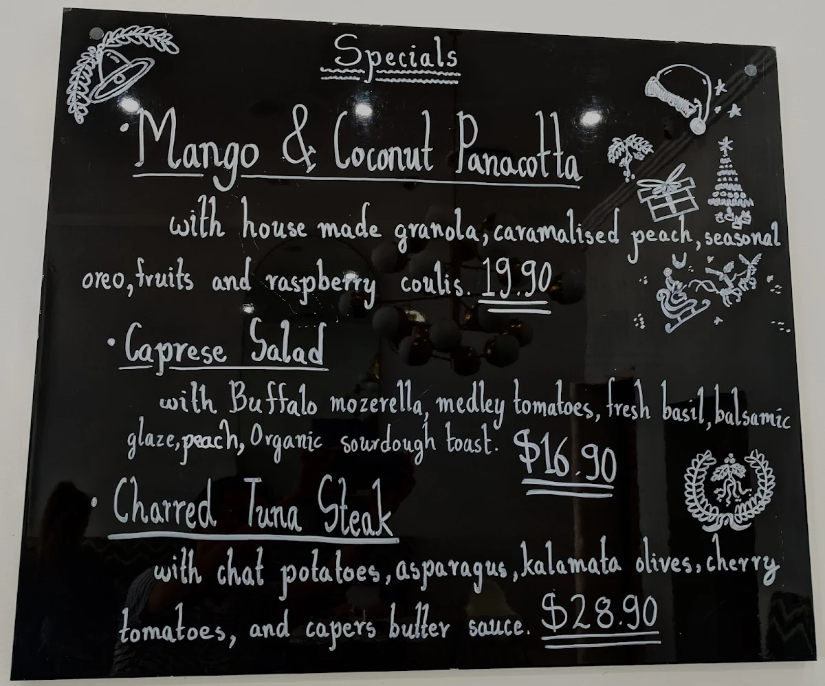 Menu, Pantry eleveneleven