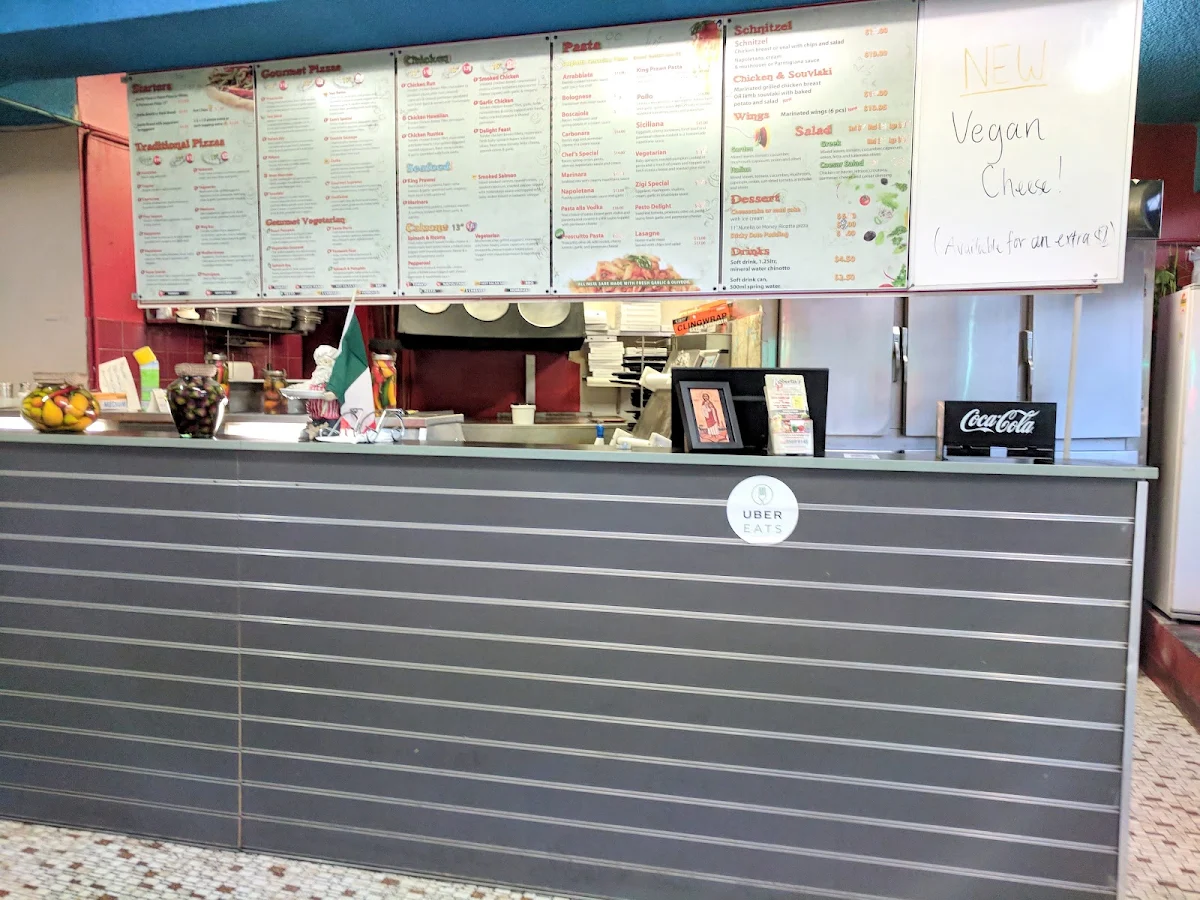 Menu, Roberta's Pizzeria