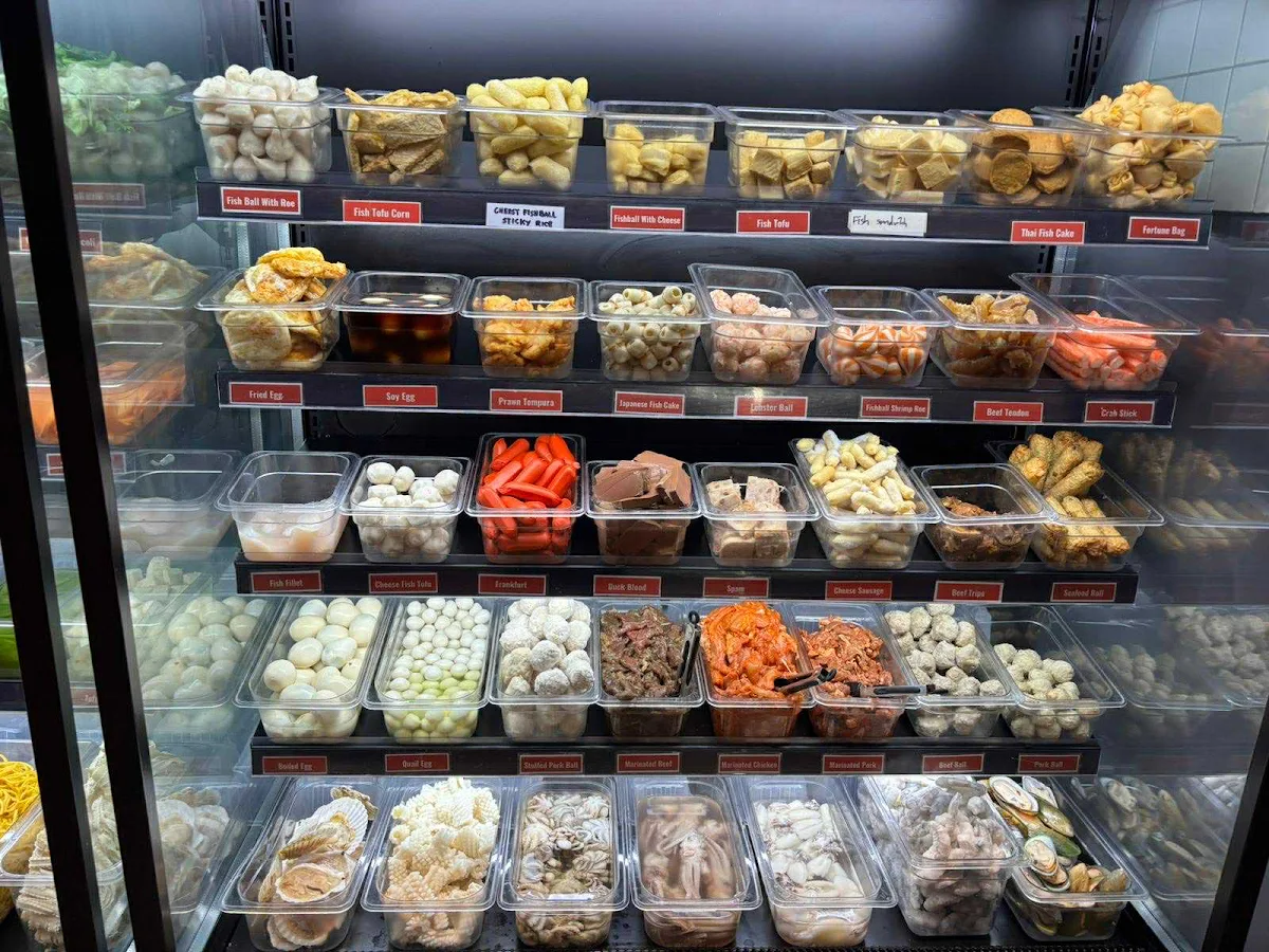 Menu, North Hot Pot