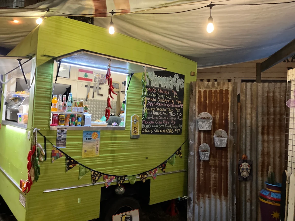 Menu, Mama G's Mexican Cantina