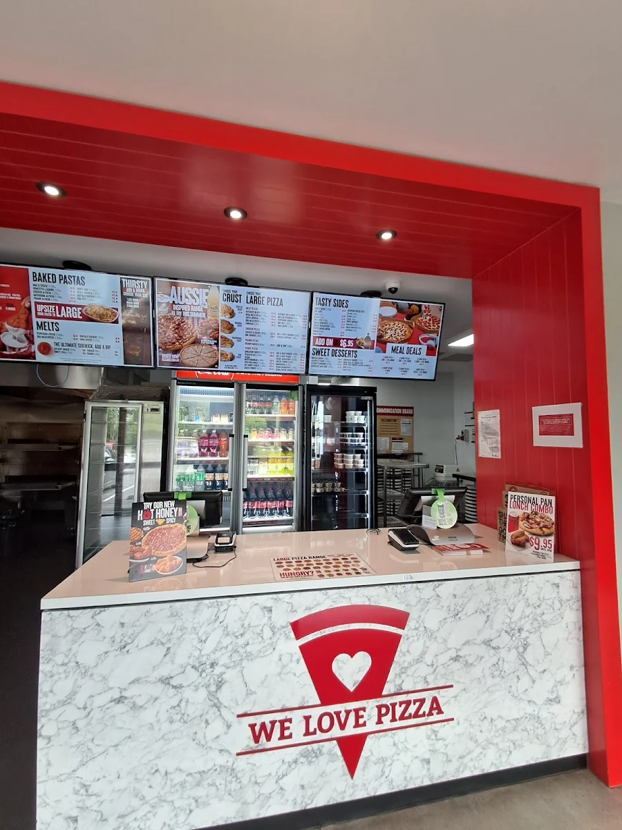 Menu, Pizza Hut Caboolture