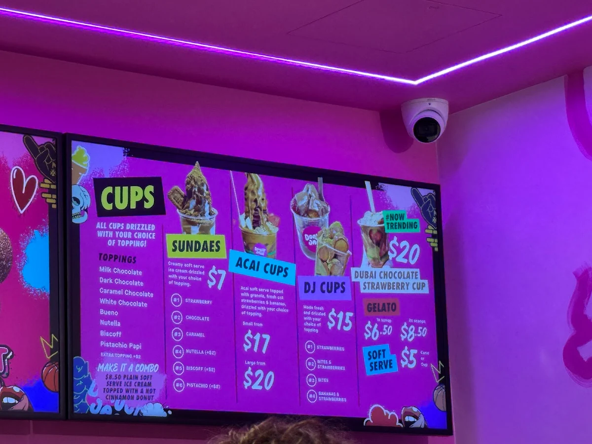 Menu, Donutjam