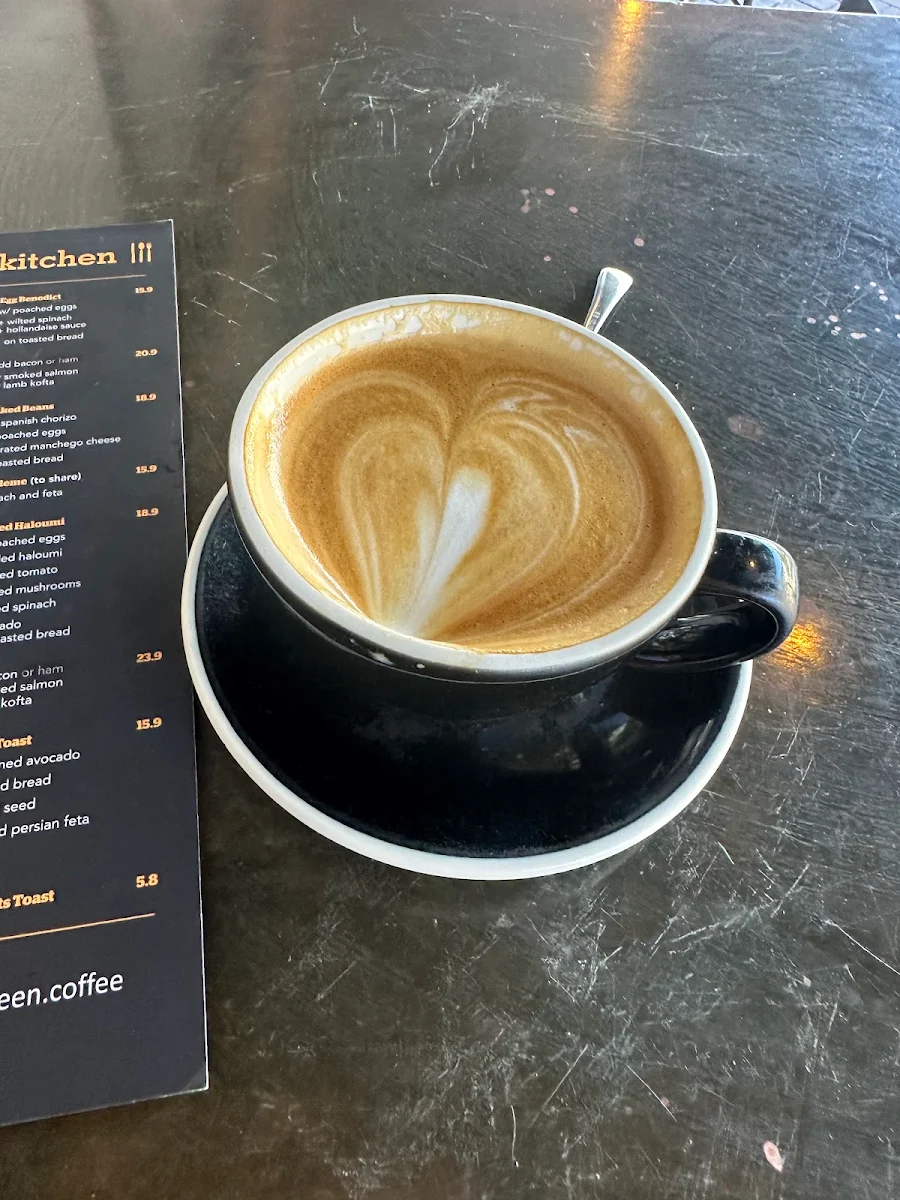 Menu, Canteen Coffee and Kitchen