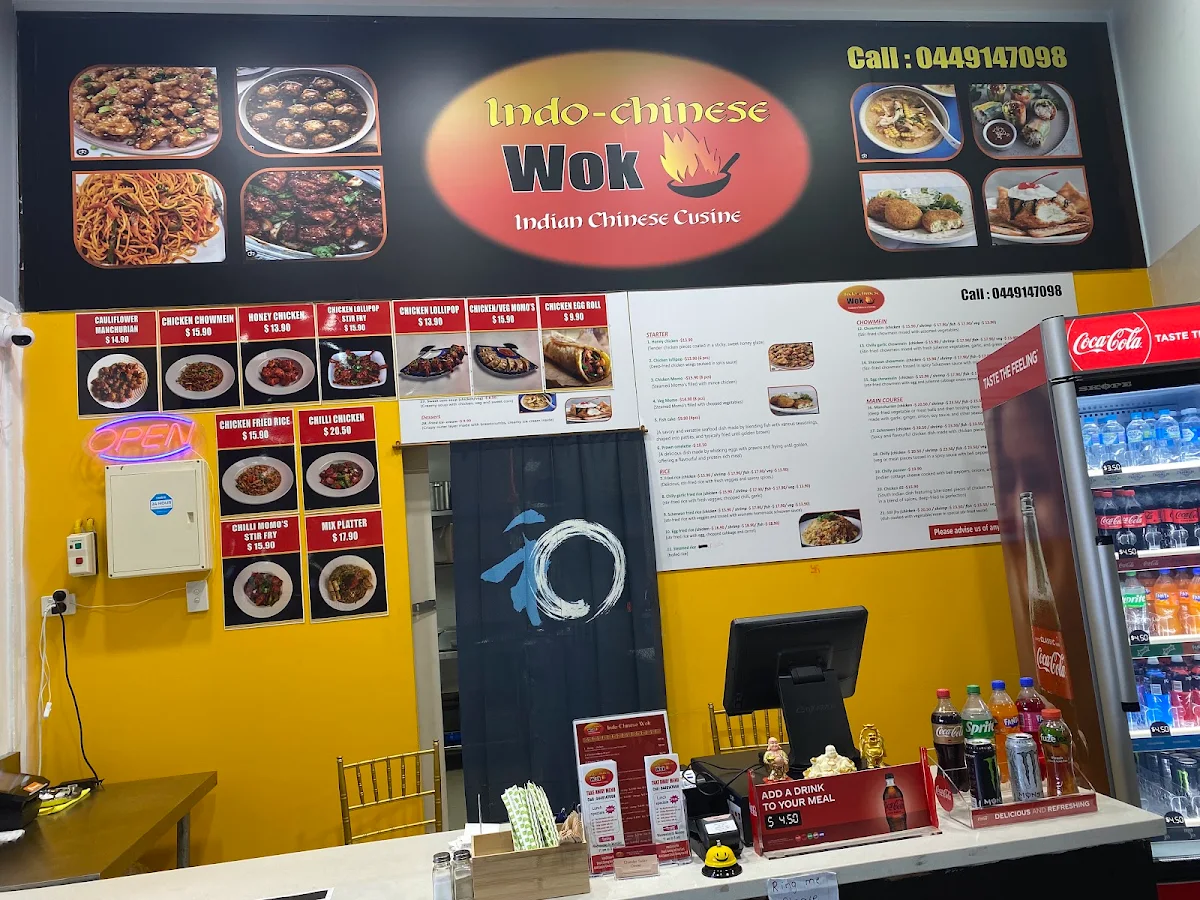Menu, Indo-Chinese Wok