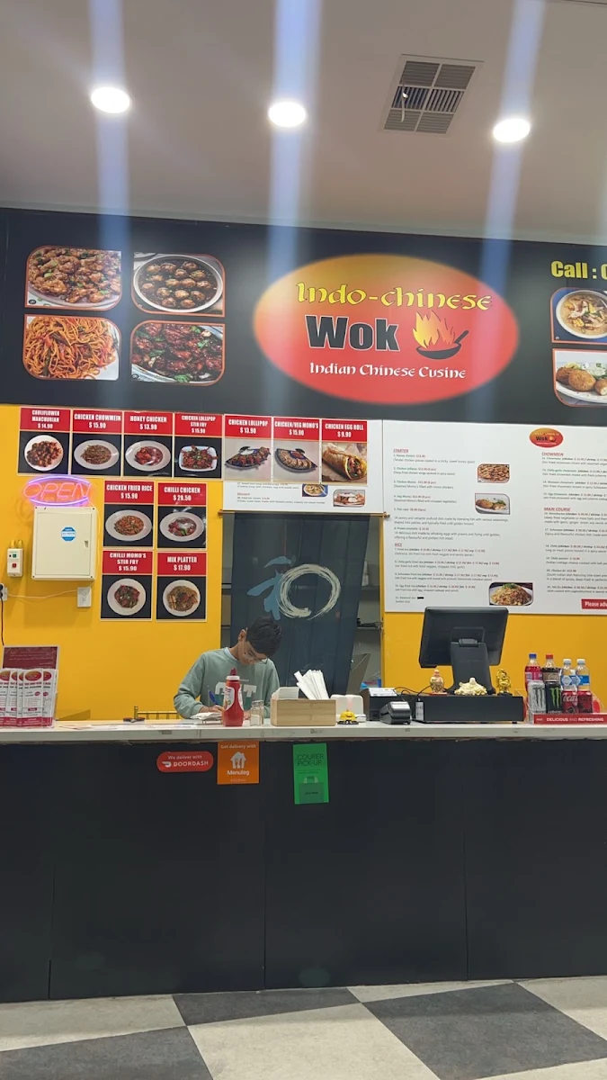 Menu, Indo-Chinese Wok