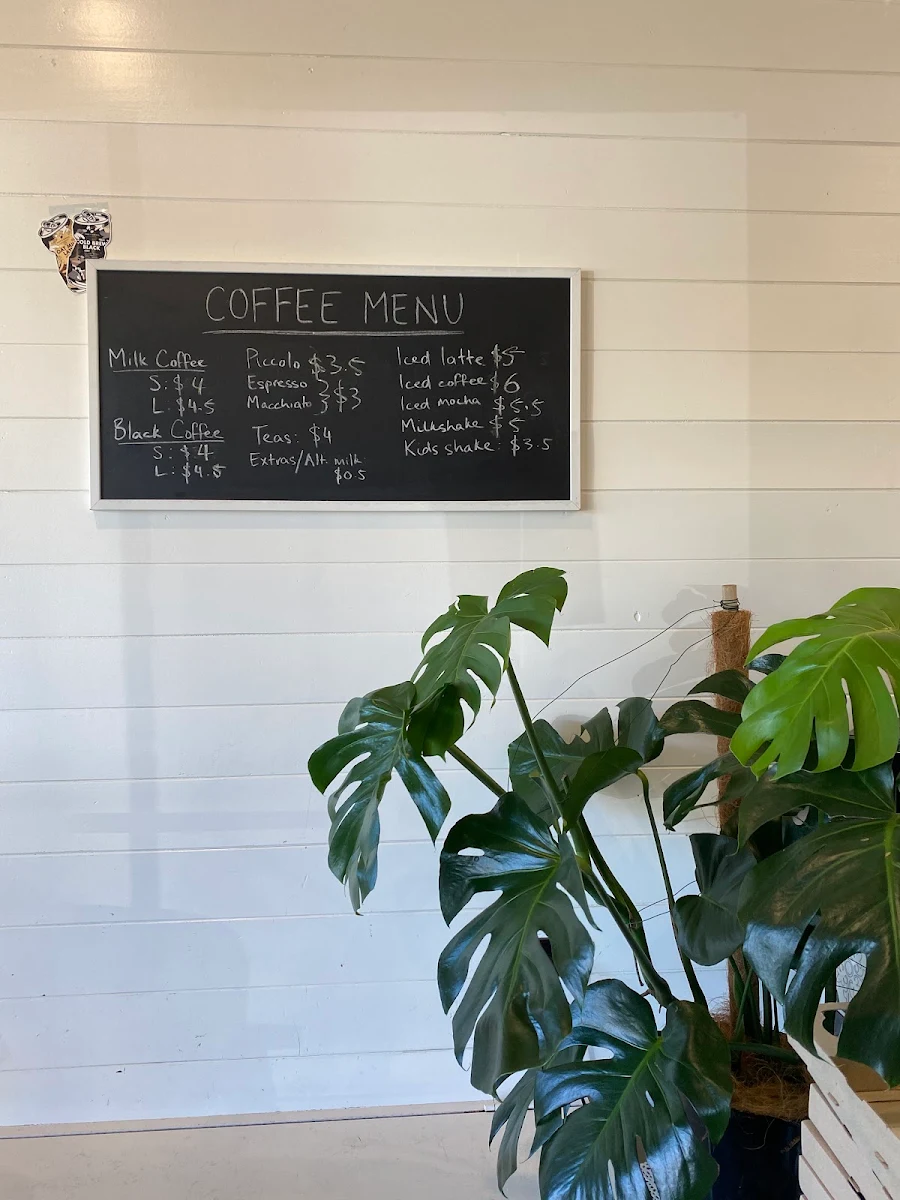 Menu, Sandy Ln