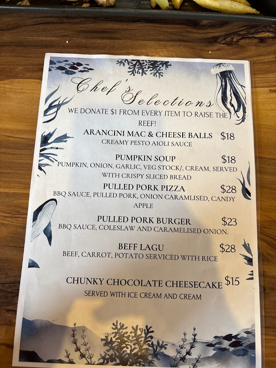 Menu, Tandara Hotel